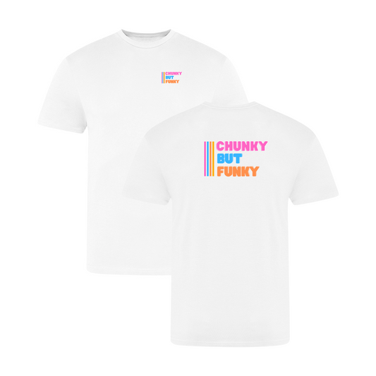 Chunky But Funky T-shirt - White #1